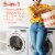 Bounce Pet Hair and Lint Guard Mega (Pack of 16) Perspective: back