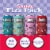 Quirk Fountain Fizz Hard Seltzer Variety 12pk Cans Perspective: back