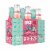 Quirktails Pineapple Breeze FMB 6pk Bottles Perspective: back
