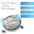 EDOU 18  Pressure Washer Surface Cleaner with Wheels | 4,000 PSI Perspective: back