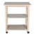 International Concepts 185 Microwave Cart Perspective: back