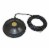 5-1/2-Inch Black ABS NMO Magnet Mount with RG58 Coaxial Cable and SMA Connector Perspective: back