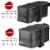 PRO BIKE TOOL Bicycle Saddle Bag - Medium Strap-On Under Seat Cycling Bag Perspective: back