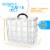 Bins  Things 4-Tier, 40 Comprt Stackable Storage Container Perspective: back