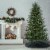 7 1/2' Feel Real® Wenatchee Fir Hinged Tree with Warm White LED Lights Perspective: back