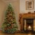 National Tree Company Dunhill Fir 6.5 Foot Christmas Tree with Multicolor Lights Perspective: back
