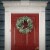 24 Mixed Leaves Artificial Wreath - National Tree Company Perspective: back