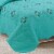 MarCielo 3 Piece Quilted Embroidery Quilts Bedspreads Set Emma Perspective: back