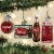 Old World Christmas Coca Cola Mini Diner Set Glass Ice Cold 14031 Perspective: back