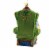 Old World Christmas Santa Vaccinated Glass Vaccine Covid 40323 Perspective: back