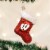 Old World Christmas Hanging Glass Tree Ornaments, University of Wisconsin Stocking Perspective: back
