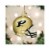 Old World Christmas Purdue Helmet Ornament Perspective: back