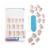 Kiss® Gel Fantasy™ Magnetic Velvety Effect Press On Nails - Dignity Perspective: back