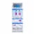 KISS imPRESS No Glue Mani Press On Nails, Color FX, Meta, Blue, Short Squoval, 30 ct Perspective: back