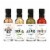 Thoughtfully Gourmet, Taco Night Seasoning and Hot Sauce Gift Set, Set of 4 Perspective: back