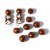 Bombombs Hot Chocolate Bombs with 12 Milk Chocolate Cocoa Bombs Filled with Mini Marshmallows Perspective: back