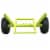 Timber Tuff TMW-83 Heavy Duty Log Dolly with Chain, 1,100 Pound Capacity, Green Perspective: back
