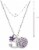 VeryMerryMakering 5th Birthday Purple Necklace, Gift for 5 yo Girl Perspective: back