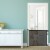 Costway Baby Retractable Mesh Gates Pets Safety Gate Easy Latch Indoor Outdoor Black Perspective: back