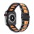 Wallace Black Stainless Steel & Wood Band for Apple Watch 1,2,3,4,5,6 & SE - Size 42mm/44mm Perspective: back