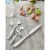 Hampton Forge Gordon Satin Flatware Set - Silver Perspective: back