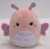 Squishmallows Butterfly Plush - Peach Perspective: back