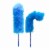Kitchen + Home Large Static Duster - 27 Inch Electrostatic Feather Duster - Sapphire Perspective: back