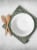 ETHICA Recycled square felt trivets – Set of 4 Perspective: back
