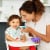 Munchkin Love-a-Bowls™ 10-Piece Bowl and Spoon Set Perspective: back