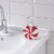 VCNY Holiday Peppermint Ceramic Lotion Pump Perspective: back