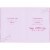 Large Butterfly Decorated with Flowers and Vines on Pink Bkgd: Wife Valentine's Day Card Perspective: back