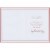 To My Valentine: Red Heart, Silver Foil Border Inside Earthtone Vines Valentine's Day Card Perspective: back