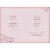 My Wife, My Forever Valentine: 3D Red Flower, Foil Stems, Leaves on Pink Valentine's Day Card Perspective: back