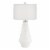 Pacific Coast Lighting Star Burst 30.5  Geometric Resin Table Lamp in White Perspective: back
