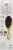 Wet Brush® Harry Potter Hufflepuff™ Detangler Brush Perspective: back