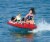 AIRHEAD AHVI-F2 Viper 2 Double Rider Cockpit Inflatable Towable Lake Water Tube Perspective: back