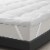 4 Ultra Thick Down Alternative Mattress Topper Perspective: back