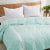 Ice Cooling Down Comforter Lightweight Breathable Summer Blanket Twin Queen King Green King Perspective: back