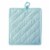 DII Aqua Solid Chambray Potholder (Set of 2) Perspective: back