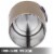 4L Water Distiller Purifier Pure W/Water Bottle Hospital Medical Stainless Steel Perspective: back