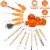 13Pcs Halloween Pumpkin Carving Kit Stainless Steel Carving Kit Pumpkin Sculpting Cutting Kit Perspective: back
