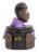 Khaby's Khasa™ Garlic Crusher Perspective: back
