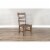 Sunny Designs Doe Valley 18  Transitional Wood Ladderback Chair in Taupe Brown Perspective: back