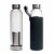 Primula Brew & Travel Cold Brew Glass Bottle with Sleeve - Black Perspective: back