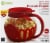 Ecolution Micro-Pop Microwave Popcorn Popper - Red Perspective: back