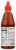 Lee Kum Kee Sriracha Chili Sauce Perspective: back