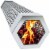 Kona 12  Smoker Tube - Wood Chips or Pellets - 20 Gauge Stainless Steel Perspective: back