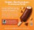 Diana's® Milk Chocolate Peanut Butter Cup Real Banana Halves Perspective: back