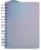 PlanAhead Ombre Poly Tabbed Journal - Assorted Perspective: back