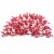 Artificial Holiday Red Berry Pick with 15 berries-10 (24 Pieces) Perspective: back